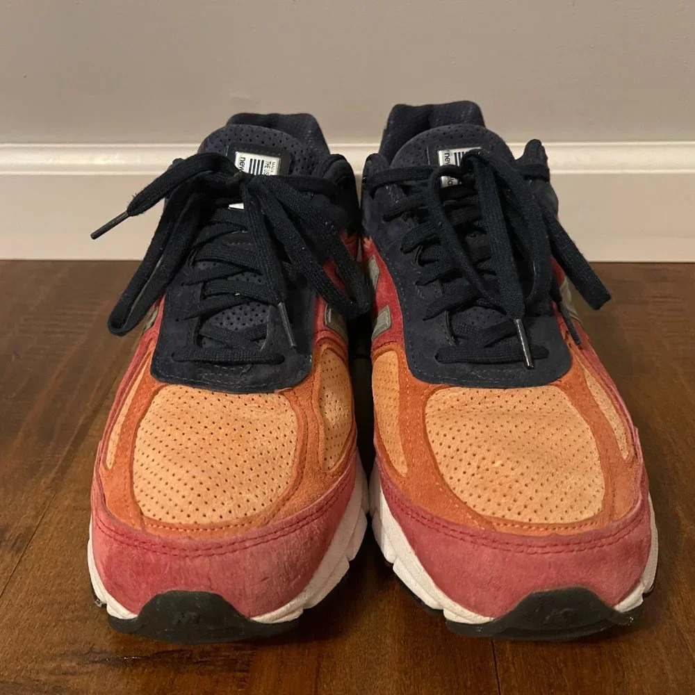 New Balance 990V4 Copper Rose Pigment M990CP4 Made in USA Shoes - Men's 11.5D - Picture 4 of 8
